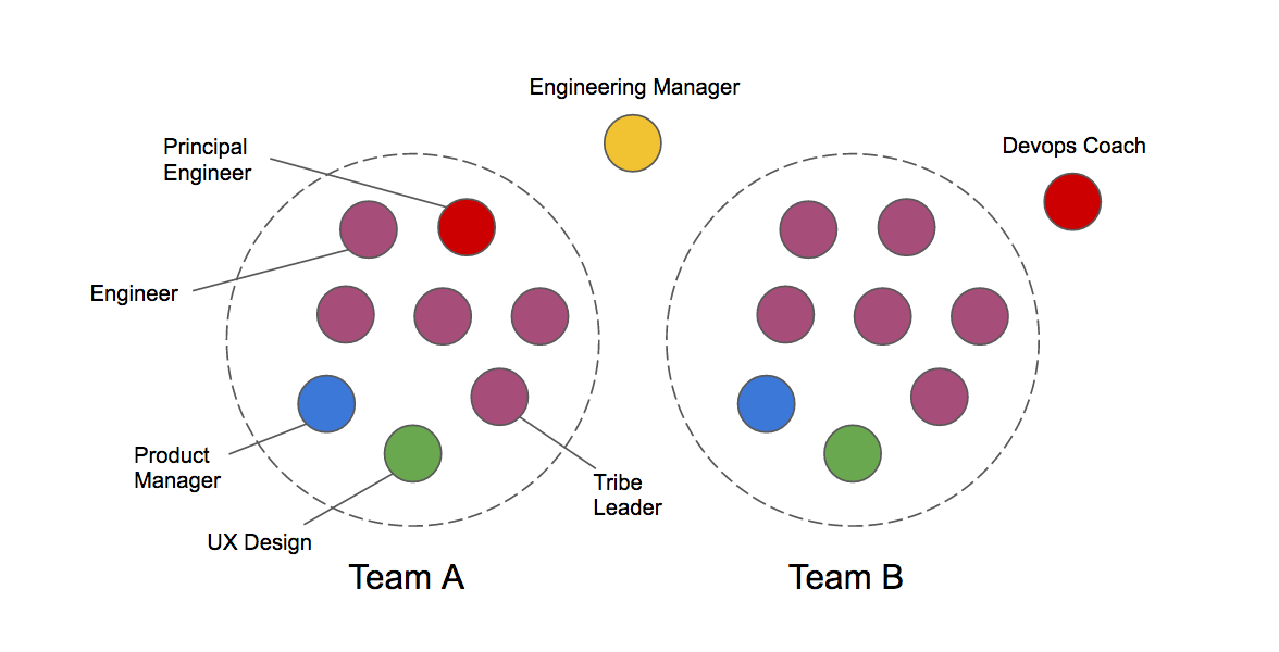 Tech team structure